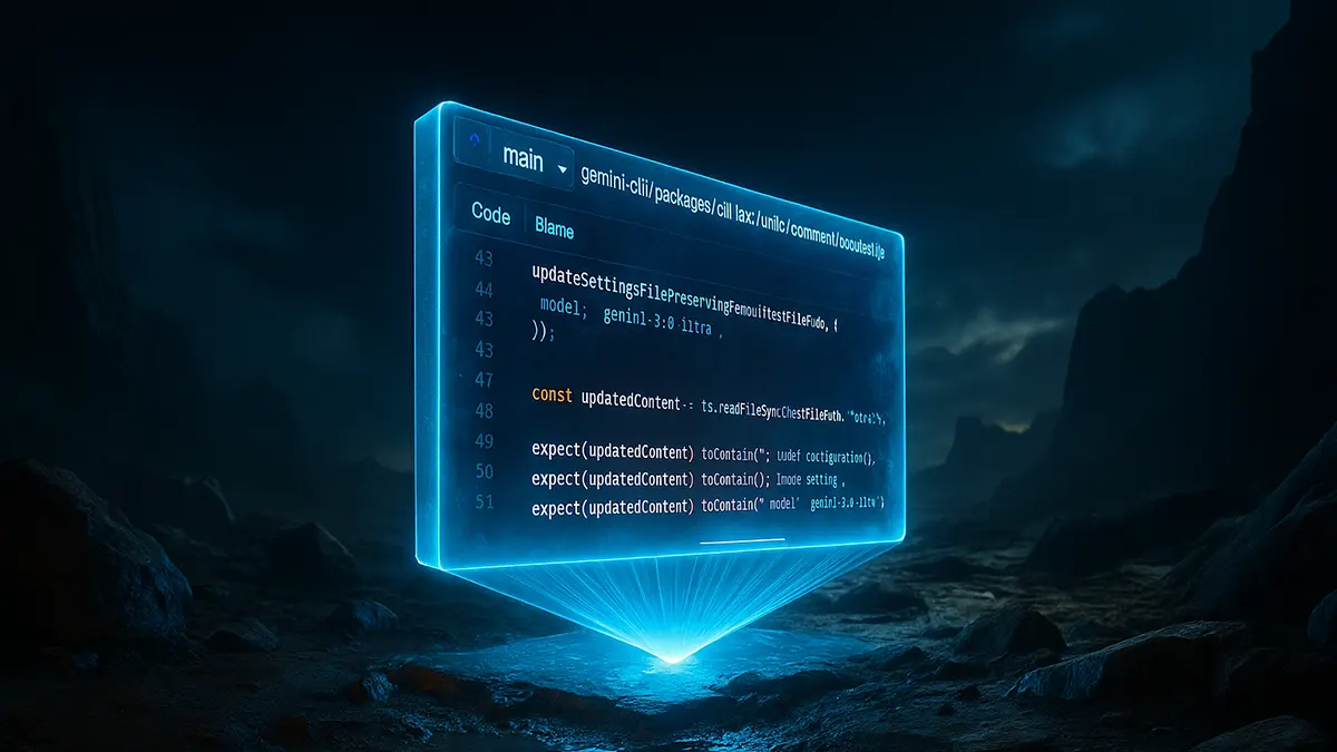 Ein Gemini 3 Leak im Code